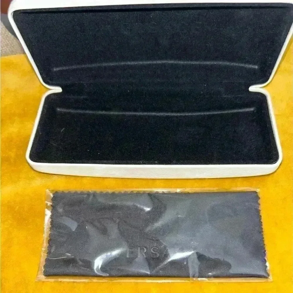 Versace White Sunglasses Case